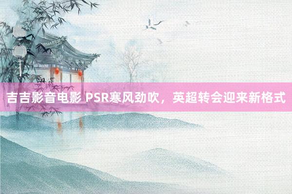 吉吉影音电影 PSR寒风劲吹，英超转会迎来新格式